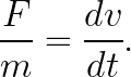 вывод формулы второго закона Ньютона через дифференциал 1
